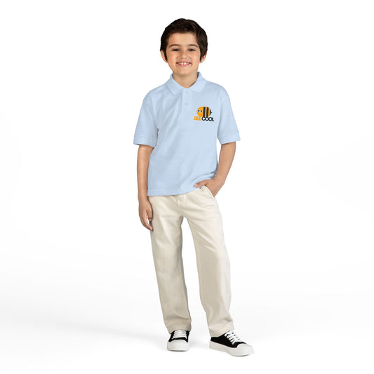 Be Cool DryBlend® Youth Jersey Polo, 2 Colors / 4 Sizes