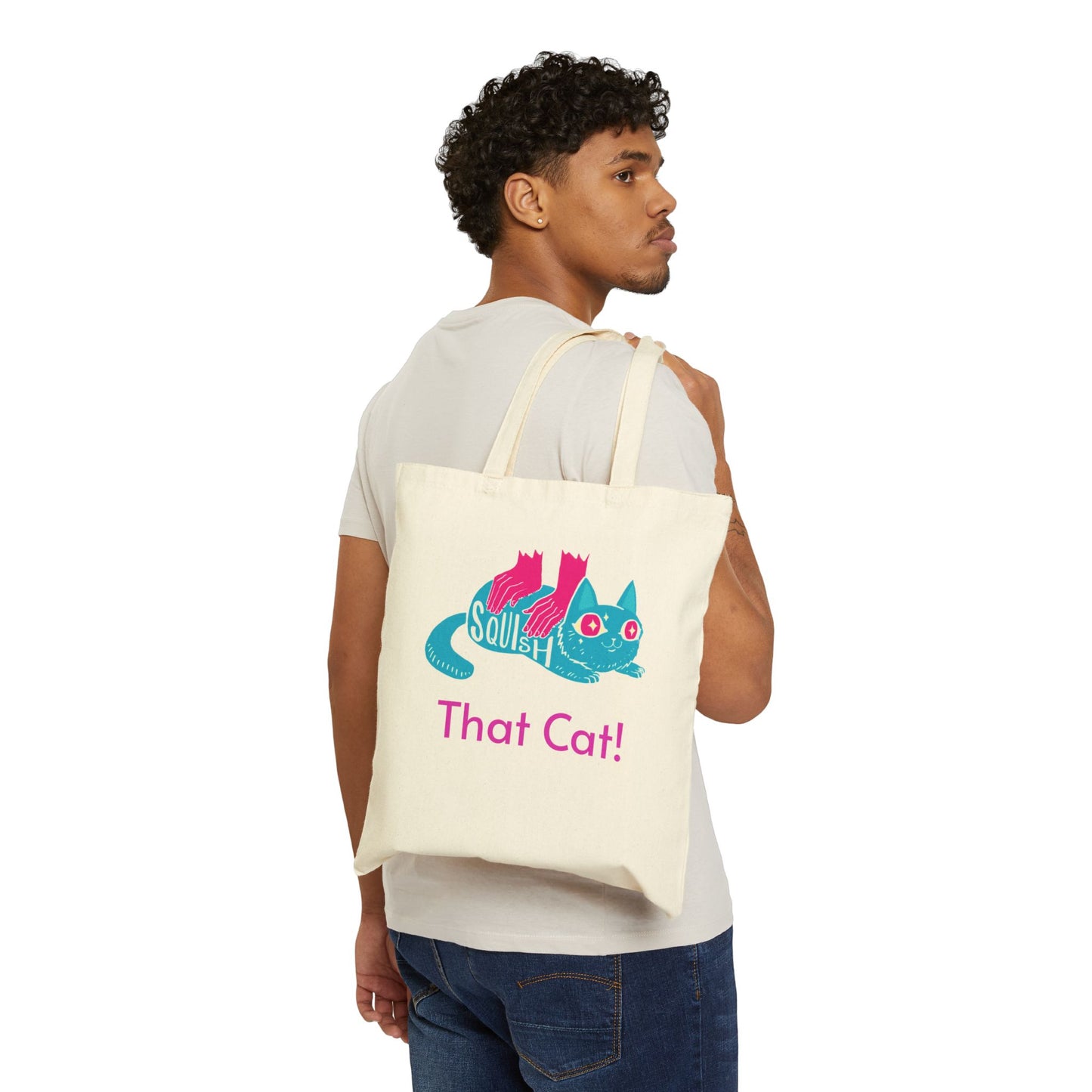 Official Squish Cotton Canvas Tote Bag