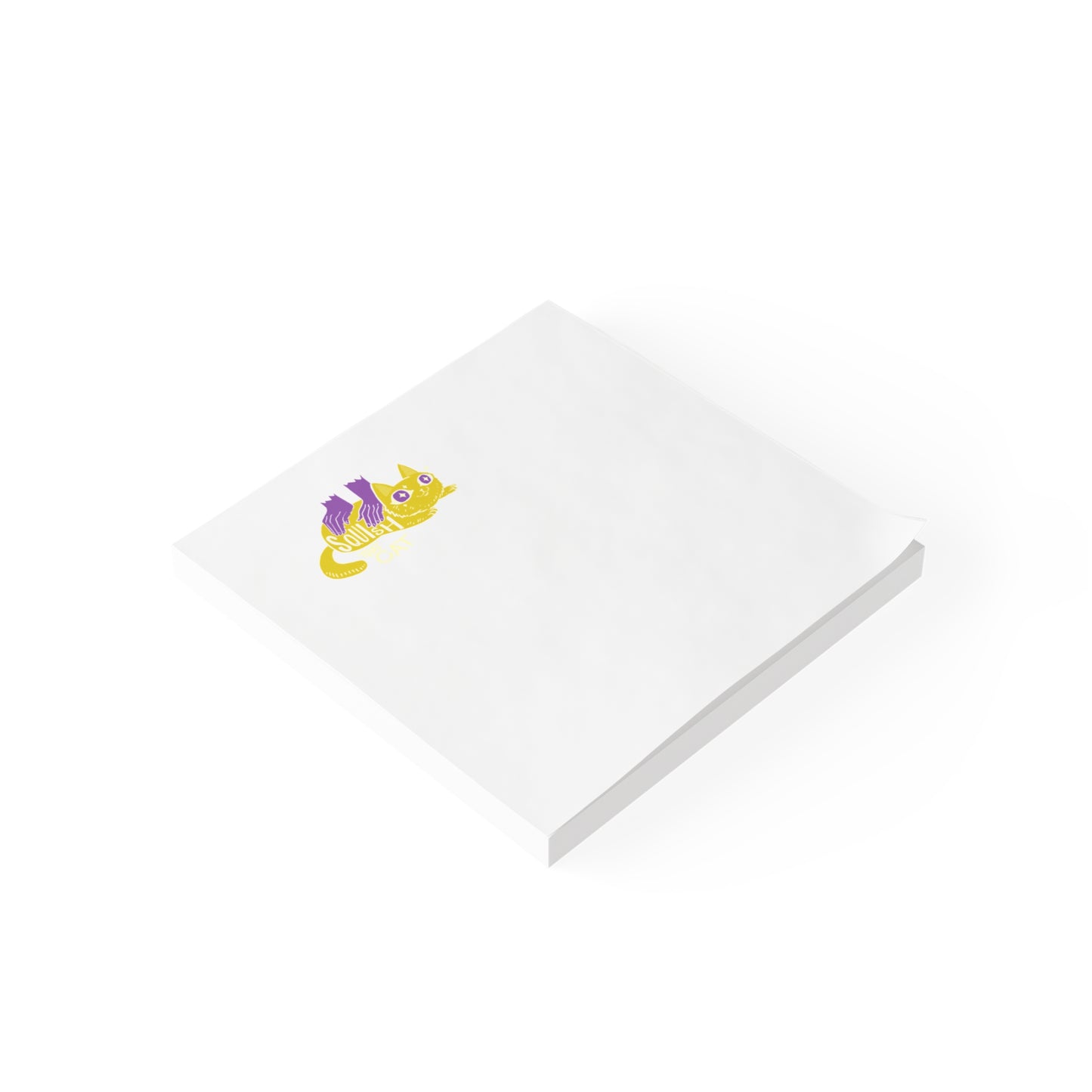 SquishThatCat Post-it Note Pads, 2 Sizes