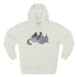 Squish Unisex Hoodie, Oatmeal Grey 5-Sizes