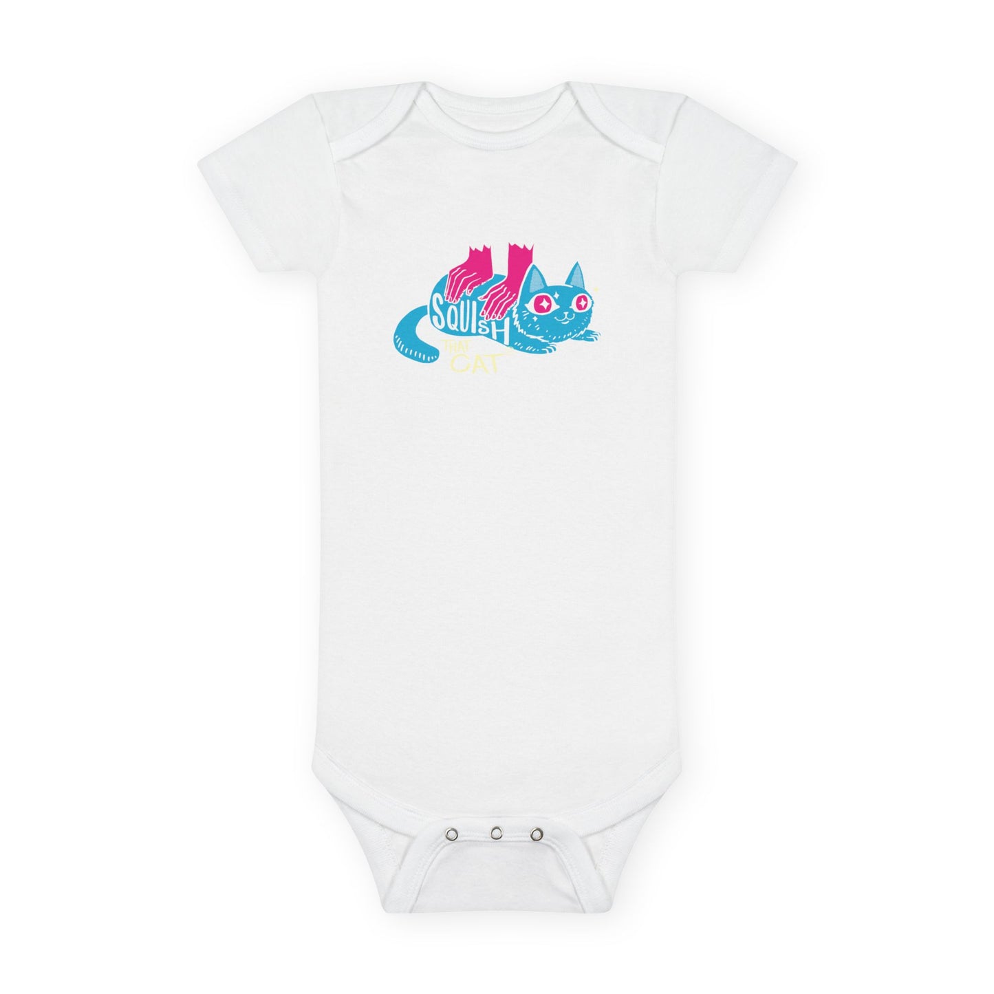 Onesie Organic Cotton Baby Bodysuit, 3-6 months