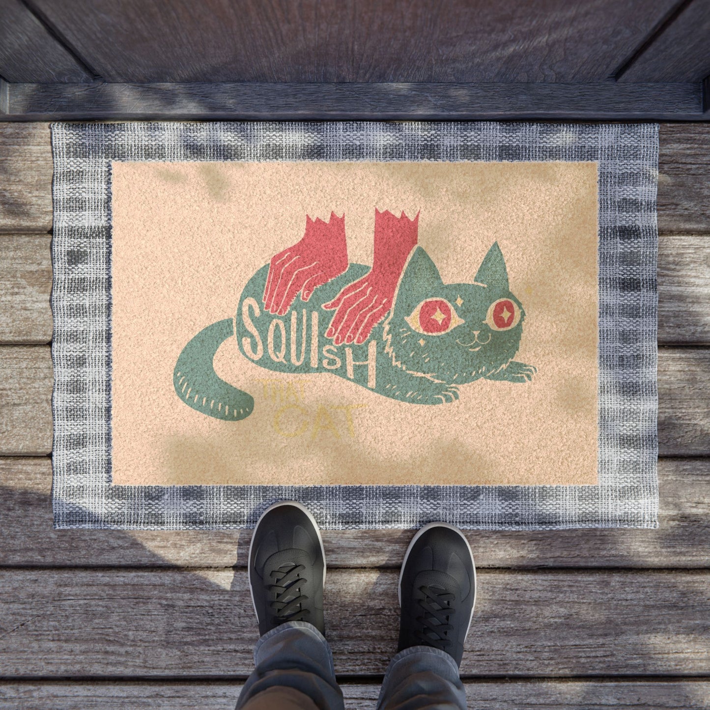 SquishThat Cat Official Doormat