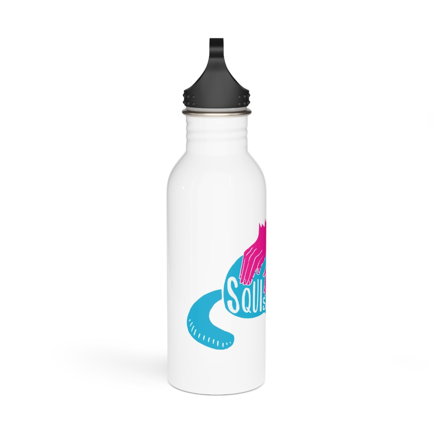 Side View | 20oz Stainless Steel Water Bottle - SquishThatCat