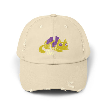 Unisex Distressed SquishThatCat Cap