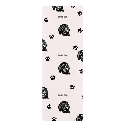 Down Dog Yoga Mat for Dog Lovers by SquishThatCat, A Perfect Gift Idea