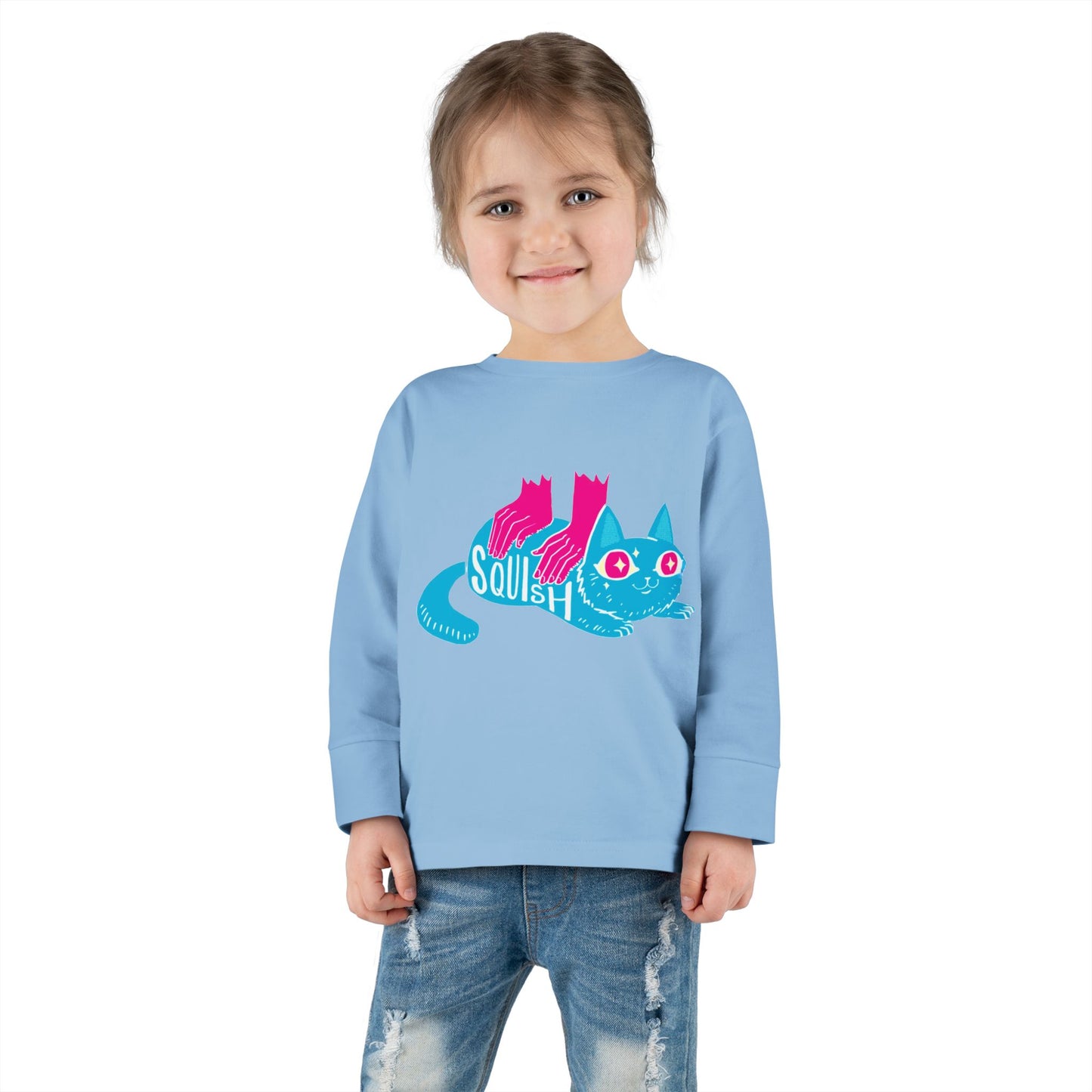 Toddler Long Sleeve Cotton Tee