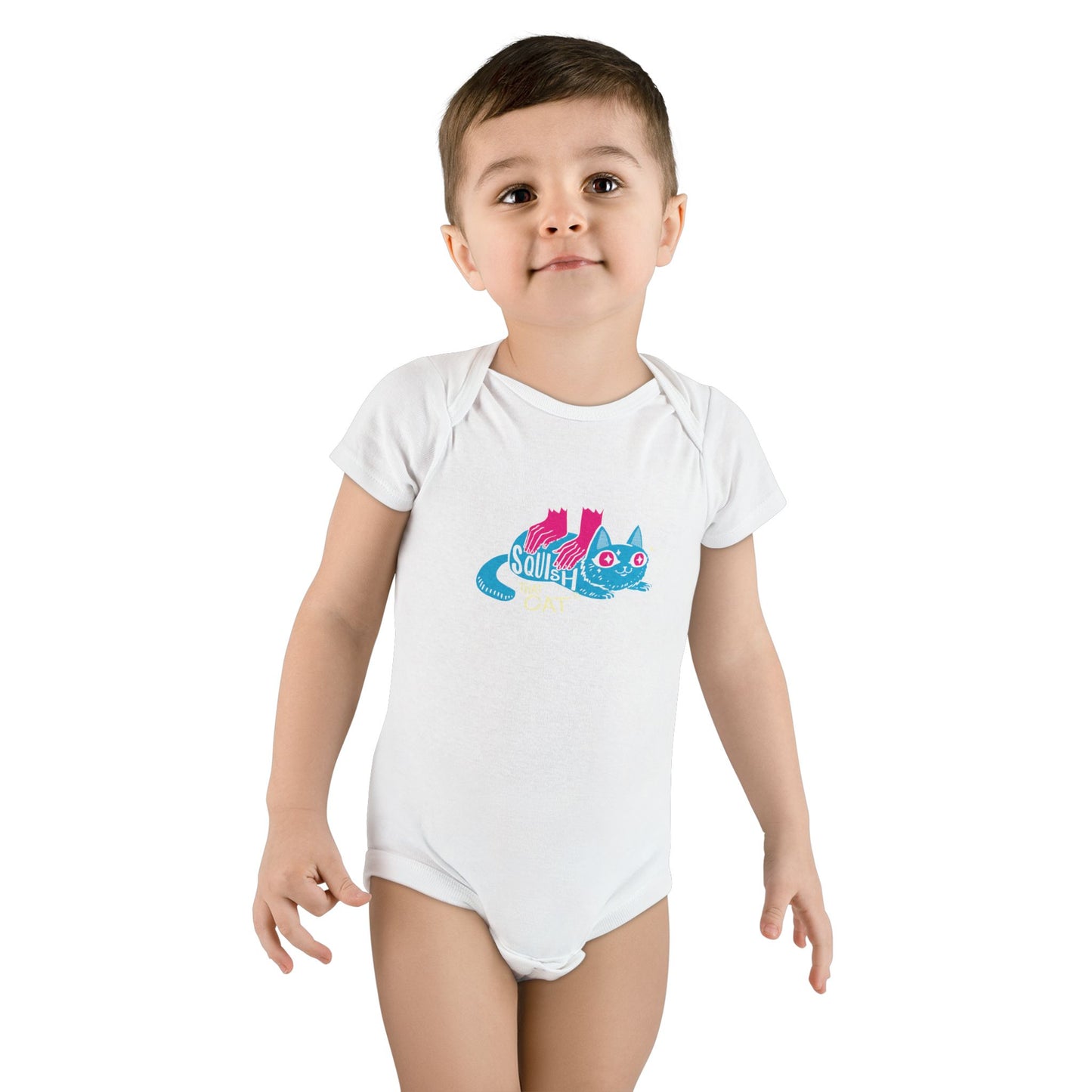 Onesie Organic Cotton Baby Bodysuit, 3-6 months