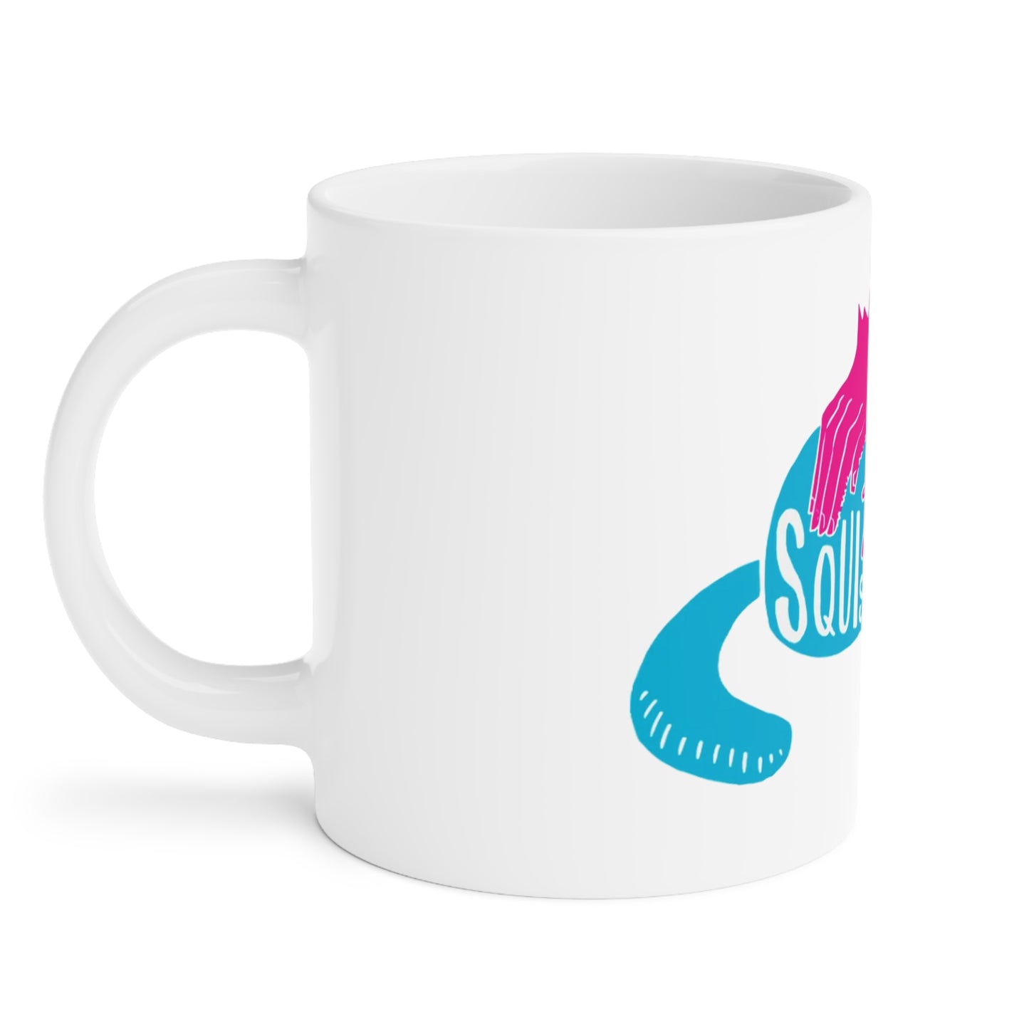 Squish That Cat Classic Cermic Mug, 15oz or 20oz