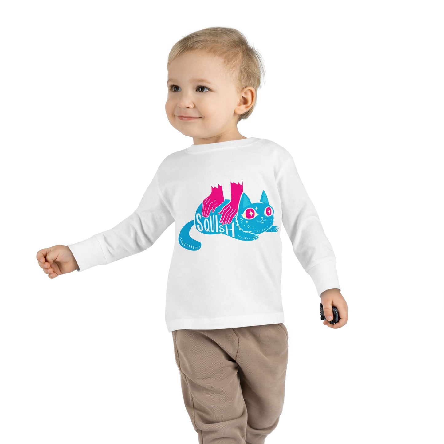 Toddler Long Sleeve Cotton Tee