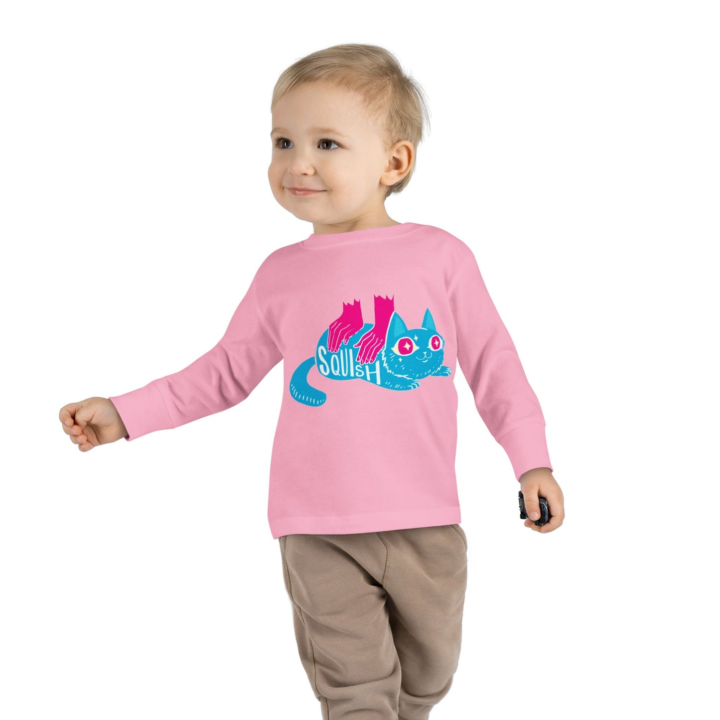 Toddler Long Sleeve Cotton Tee