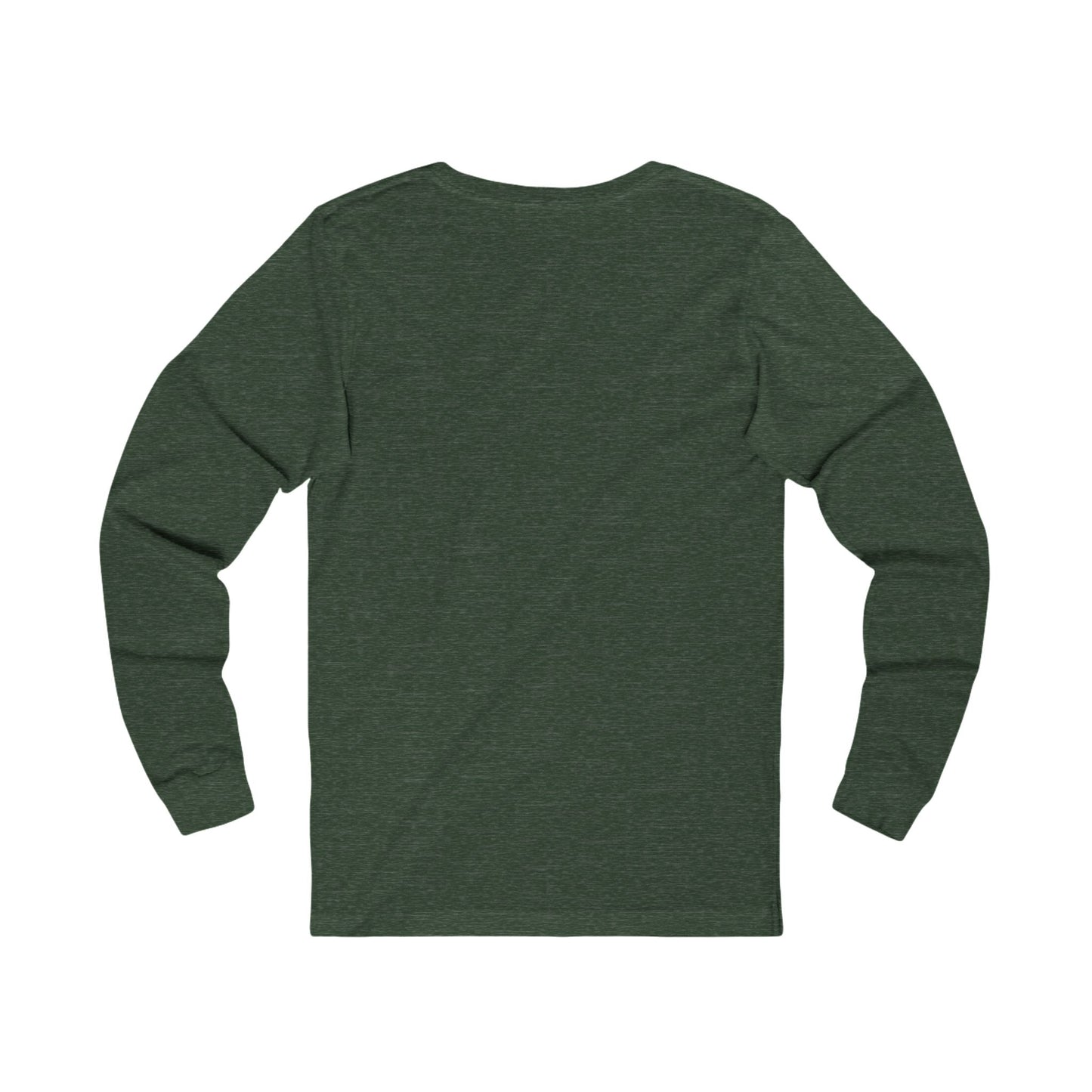 Squish Unisex Forest Green Long Sleeve Tee, 5-Sizes