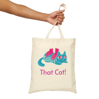 Official Squish Cotton Canvas Tote Bag