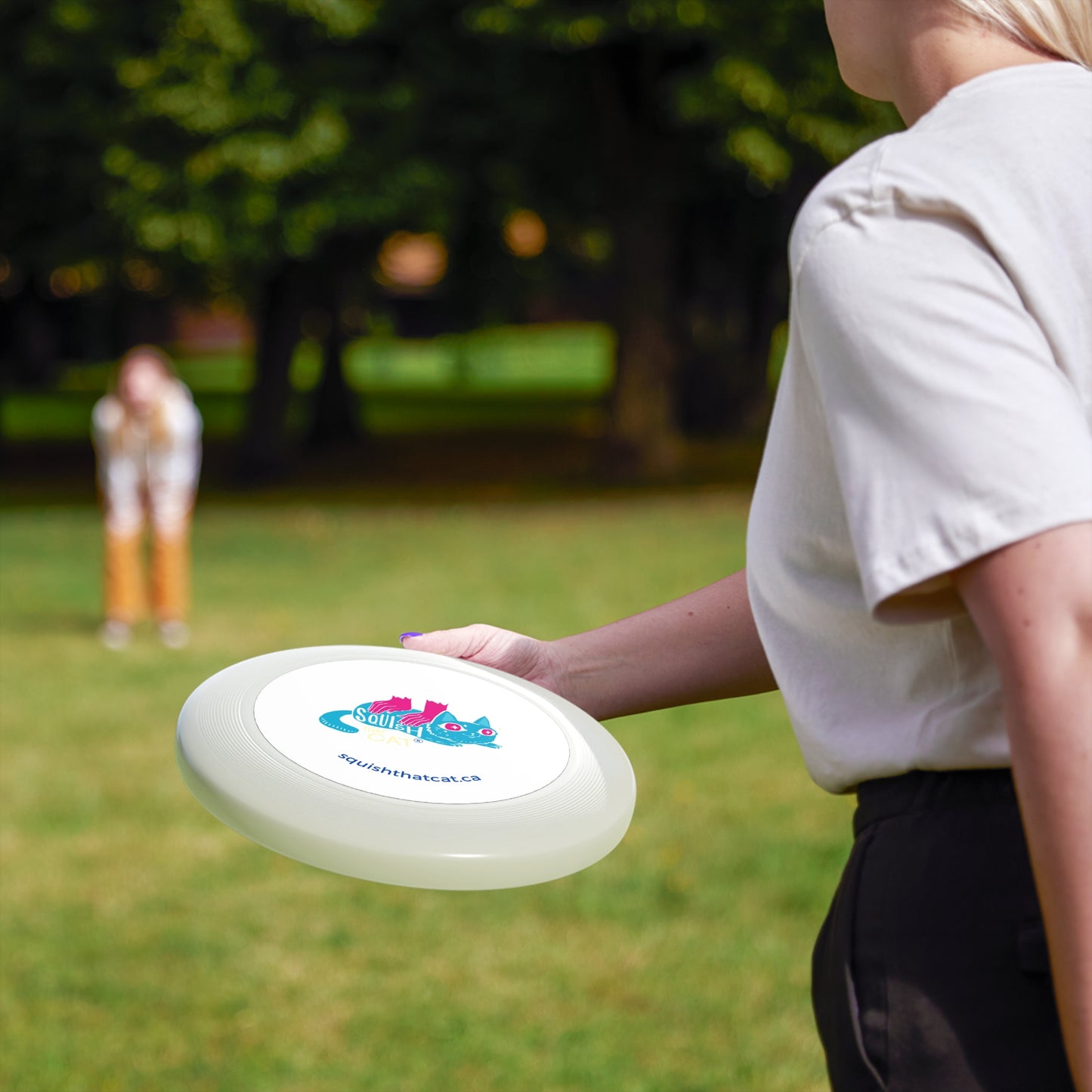 Wham-O Blue Indoor/Outdoor Long Throw Squish Frisbee