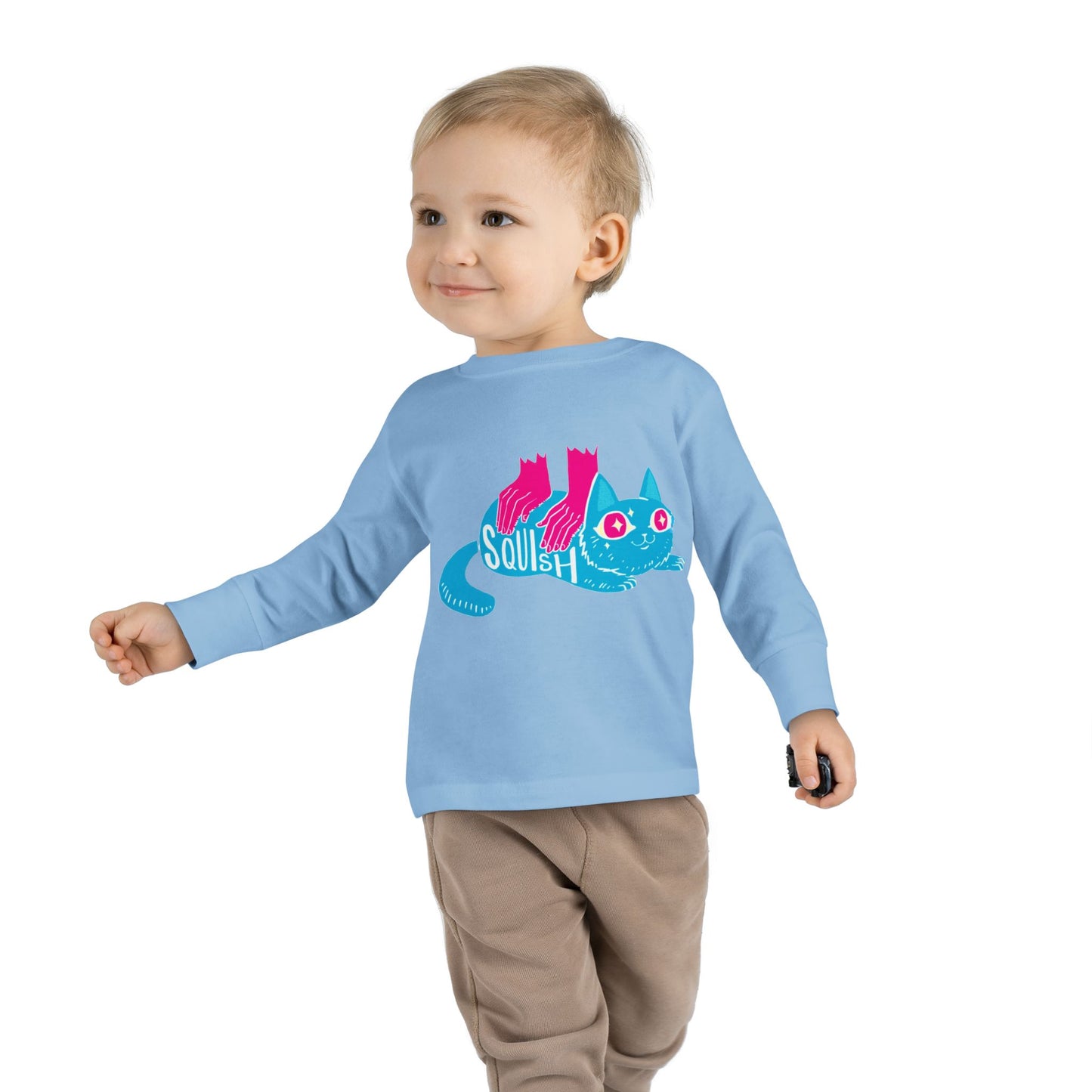 Toddler Long Sleeve Cotton Tee